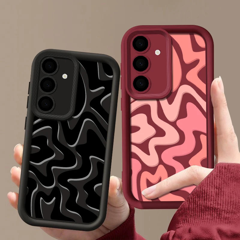 Striped Pattern Phone Case For Samsung - Nova Cases