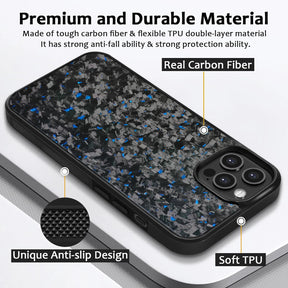 High-End Carbon Fiber Armor Shockproof Case for iPhone - Nova Cases