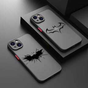 Batman LOGO Clear Matte Phone Case For iPhone - Nova Cases