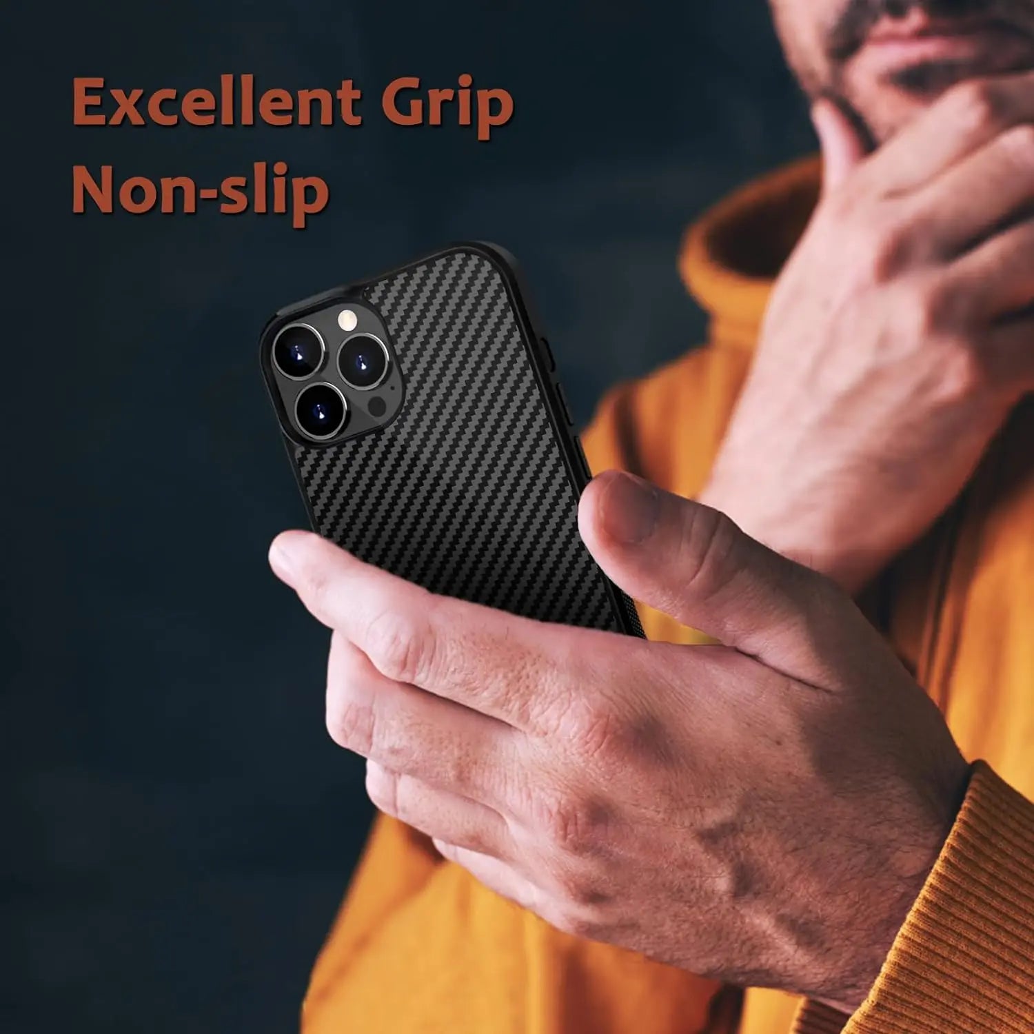 High-End Carbon Fiber Armor Shockproof Case for iPhone - Nova Cases