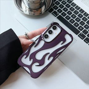 3D Fire pattern Case For Samsung - Nova Cases